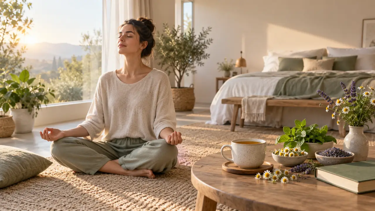Réduire le stress naturellement : respiration, sommeil et plantes avec discernement
