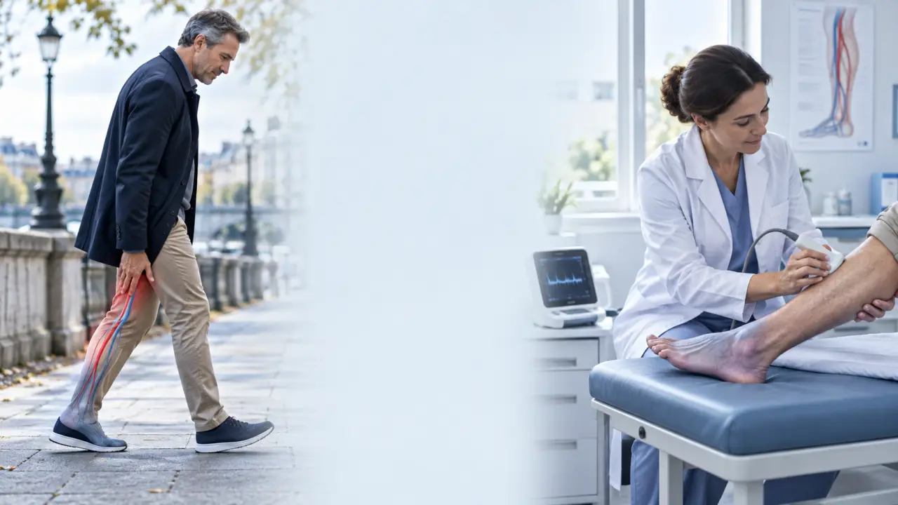 Artère bouchée dans la jambe : douleur à la marche, pied froid, quand s’alarmer ?