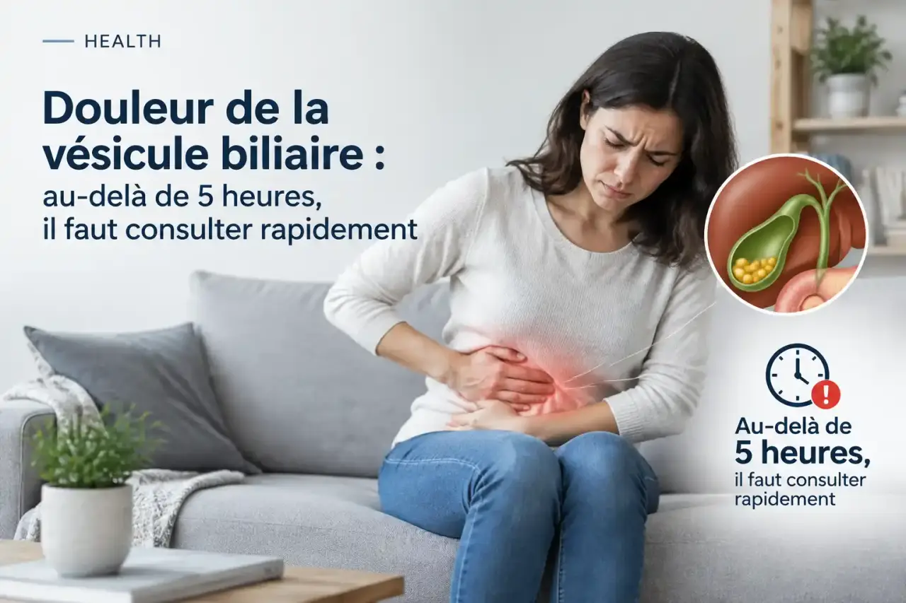 Douleur de la vésicule biliaire : au-delà de 5 heures, il faut consulter rapidement